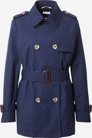 ESPRIT Between-seasons coat in Blue: front