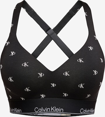 Calvin Klein Underwear BH in Zwart: voorkant