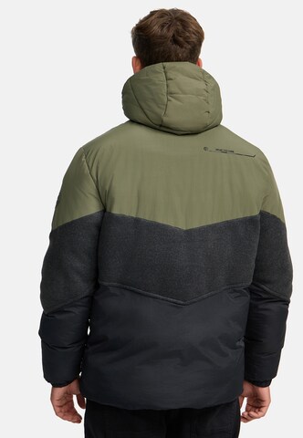 Veste d’hiver 'Urban' INDICODE JEANS en vert