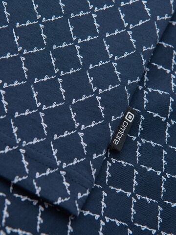 Ombre Shirt in Blauw