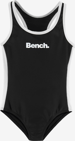 Costum de baie întreg de la BENCH pe negru: față