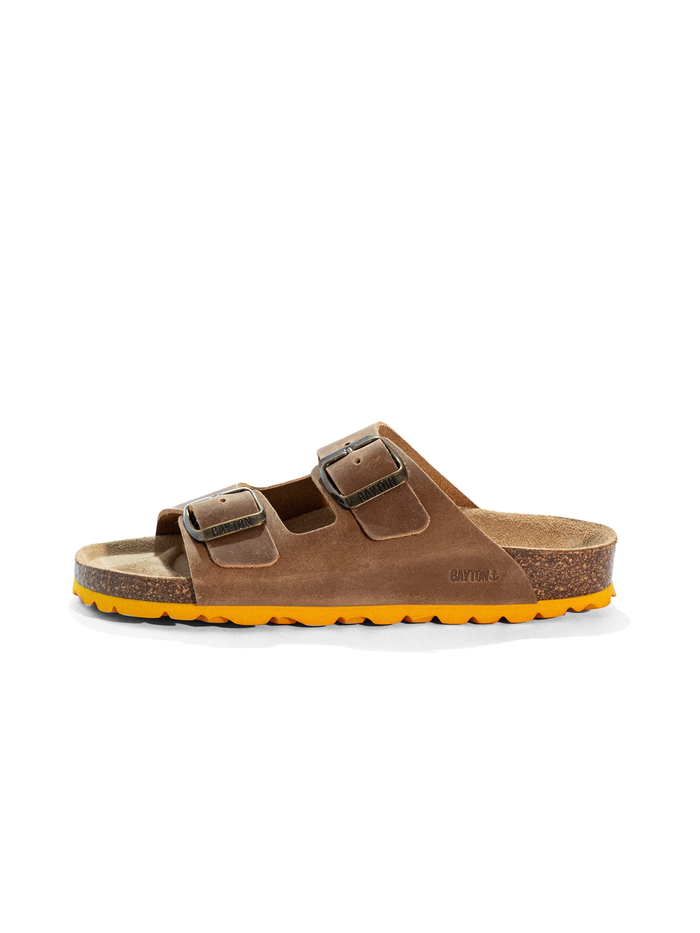 Sandales 'Atlas' Bayton en marron : devant