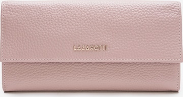 Lazarotti Wallet in Pink: front