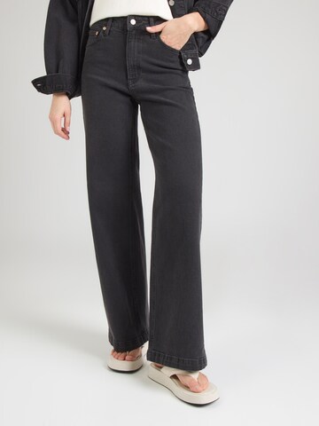 GAP Ohlapna forma Kavbojke 'SAVILLE' | črna barva: sprednja stran