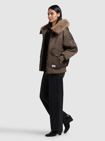 Veste d’hiver 'Cela' khujo en marron