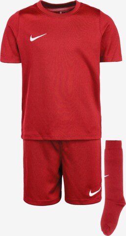 NIKE Trainingspak 'Park 20' in Rood: voorkant