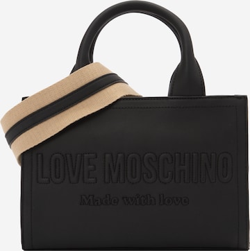 juoda Love Moschino Rankinė: priekis
