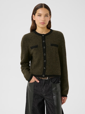 Gestuz Knit cardigan 'GZalpha' in Black: front