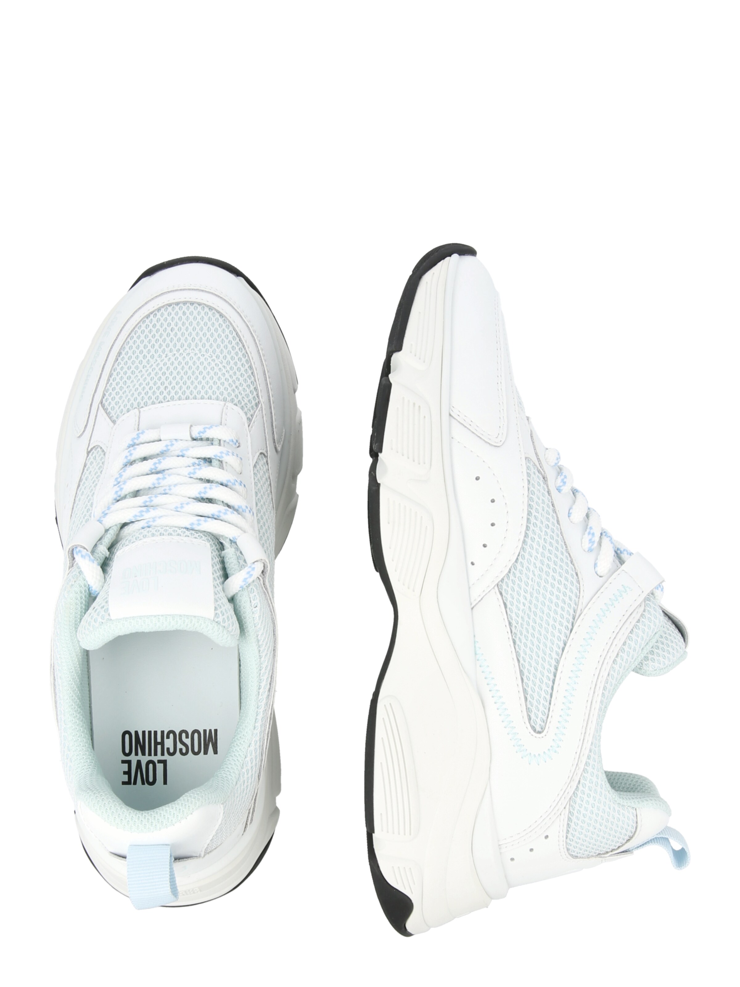 Baskets basses Love Moschino en blanc