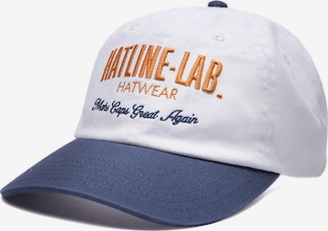Casquette 'Yacht Club' Hatline Lab en blanc : devant