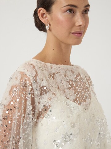 Robe de cocktail 'YASNELDA' YAS en beige