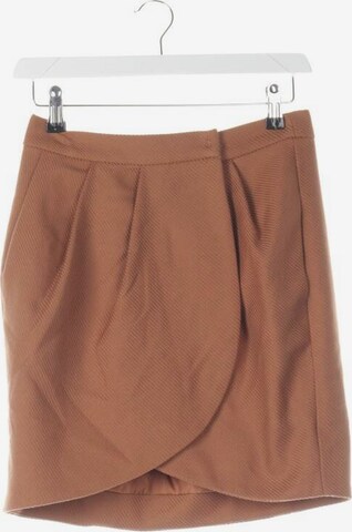 Essentiel Antwerp Skirt in XXS in Brown: front