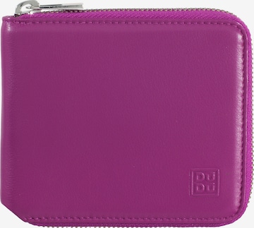 DuDu Wallet 'Faro' in Purple: front