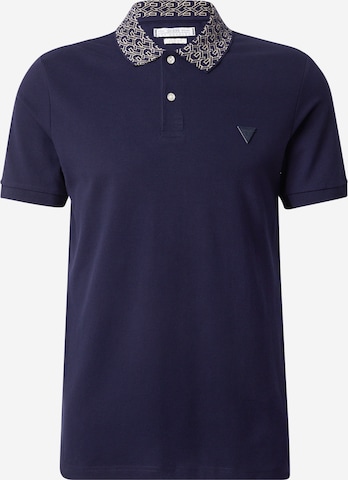 GUESS Футболка 'LYLE' в Синий: спереди