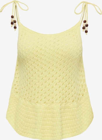 Tops en tricot 'JDYGreta' JDY en jaune : devant