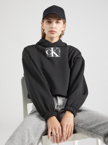 Calvin Klein Jeans Sweatshirt in Schwarz