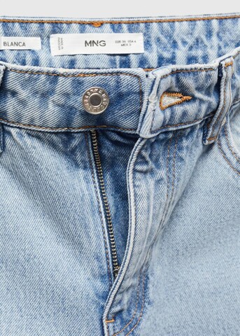 MANGO Regular Jeans 'Blanca' i blå
