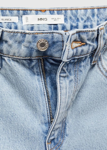 MANGO Regular Jeans 'Blanca' in Blauw