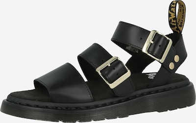 Sandalai iš Dr. Martens, spalva – juoda, Prekių apžvalga