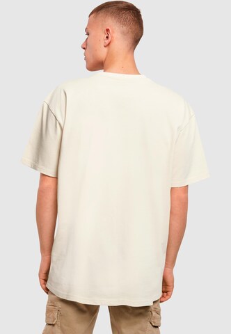 T-Shirt 'Head Gear' Forgotten Faces en beige