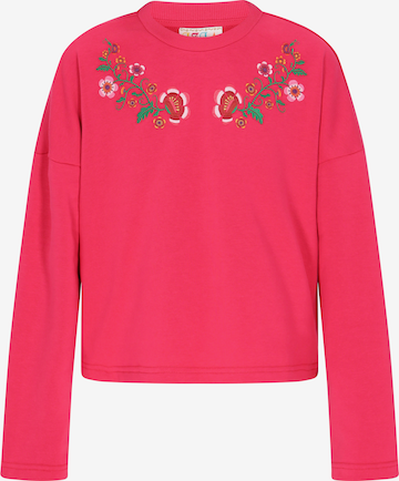 IZIA Sweatshirt 'Boho' in Pink: Vorderseite
