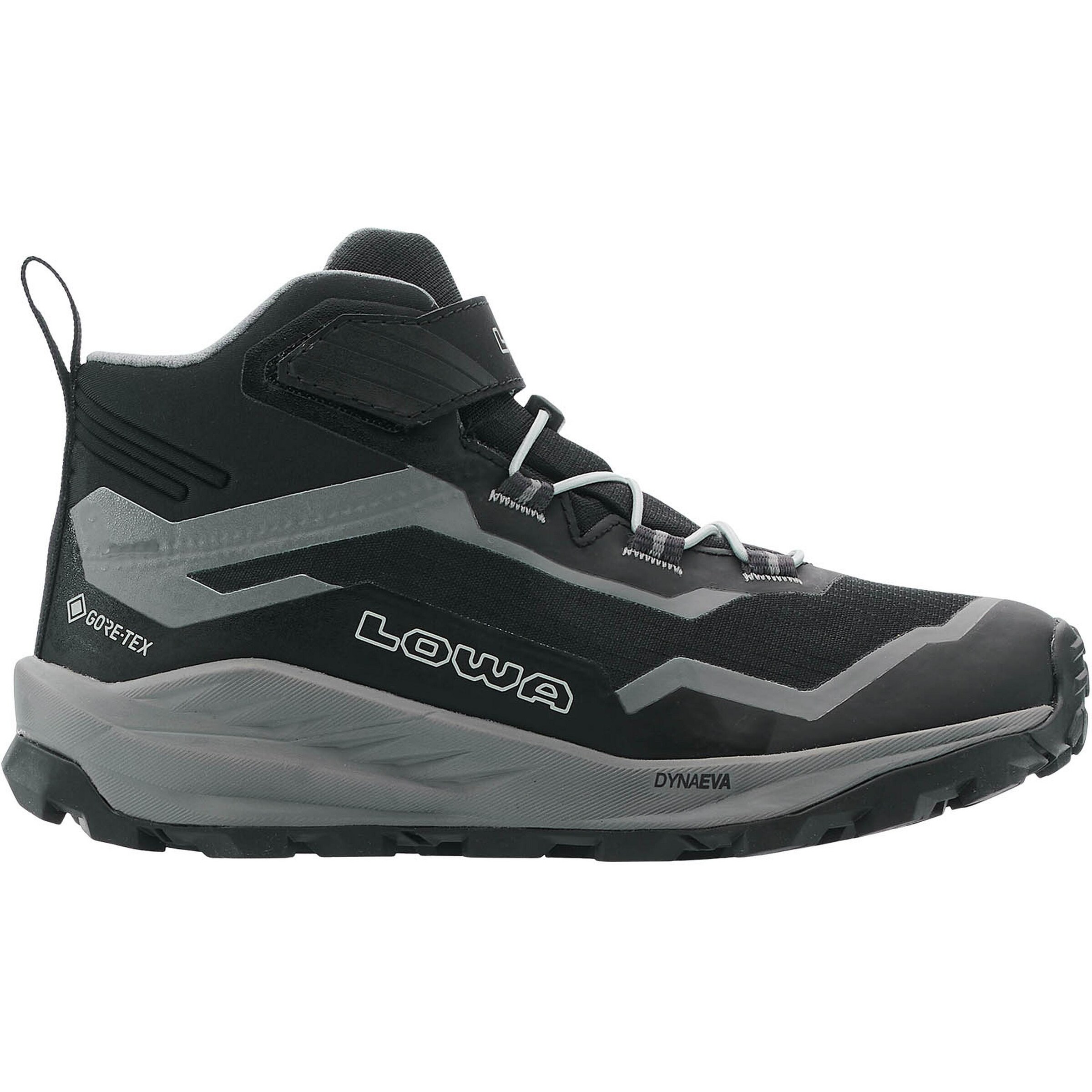 LOWA Flats 'TRAILUX MID' in Black: front