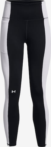 UNDER ARMOUR Workout Pants 'Novelty' in Black: front
