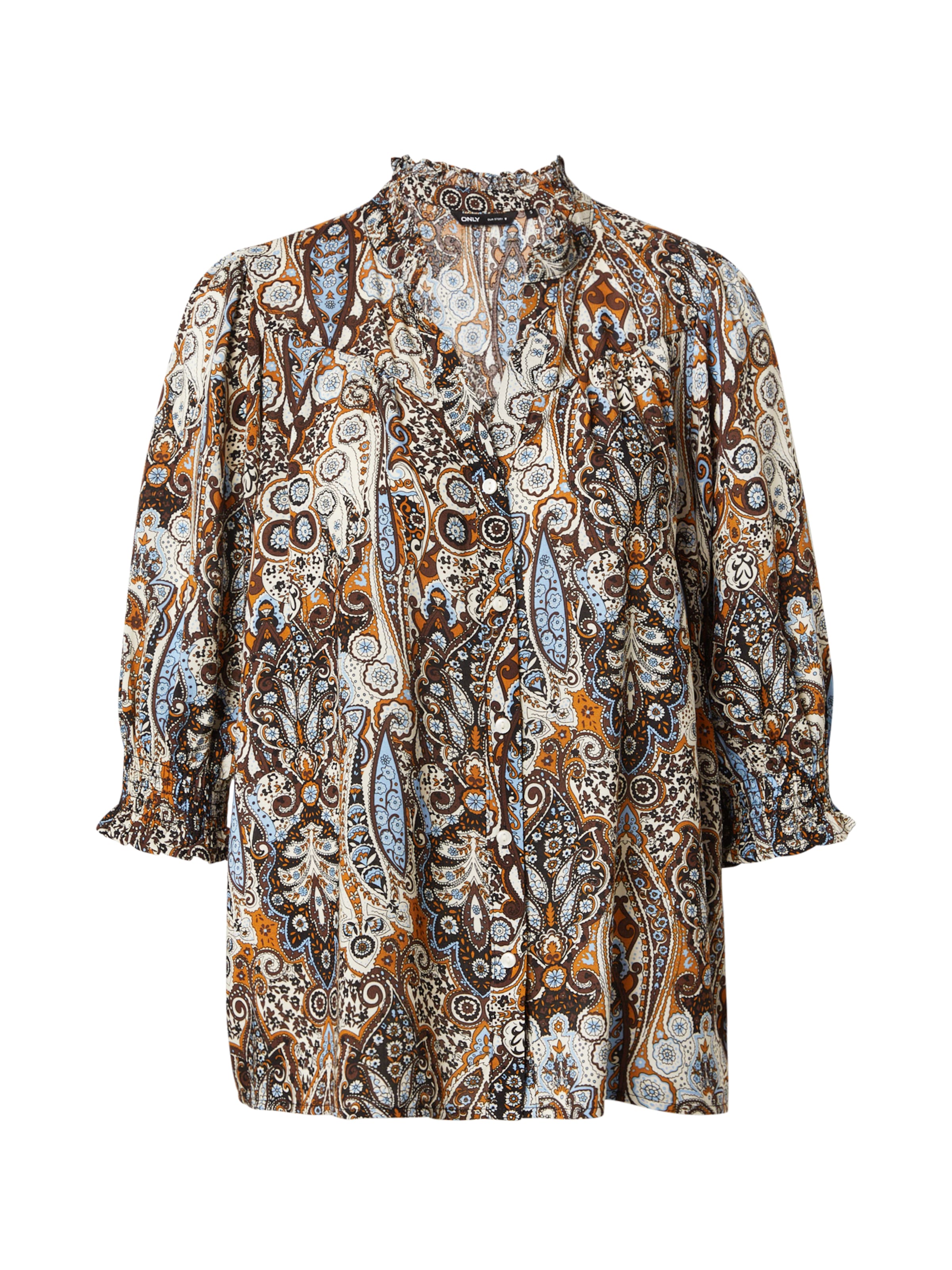 Camicia da donna 'RAYA' di ONLY in marrone: frontale