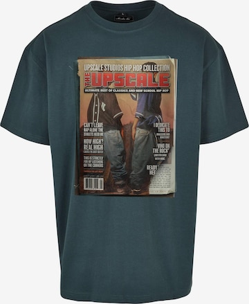 T-Shirt 'Upscale Magazine' MT Upscale en vert : devant