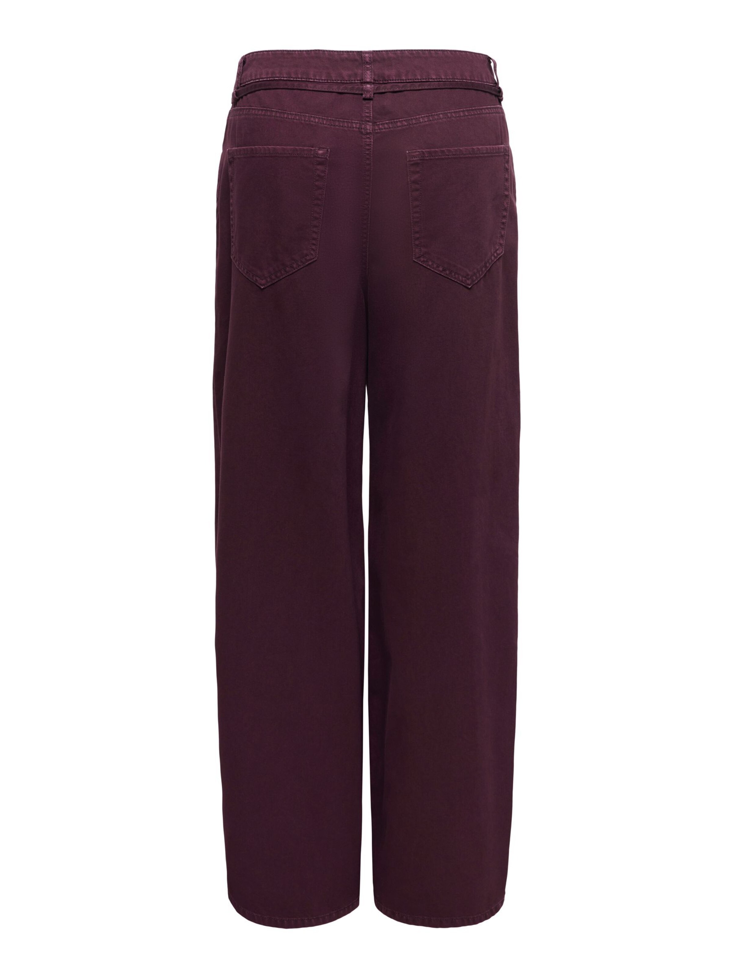 ONLY - regular Pantalón en rojo