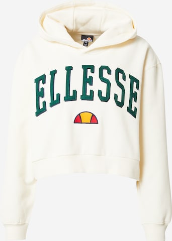 Felpa di ELLESSE in bianco: frontale