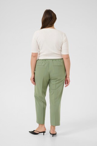 KAFFE CURVE Regular Broek 'Sakira' in Groen