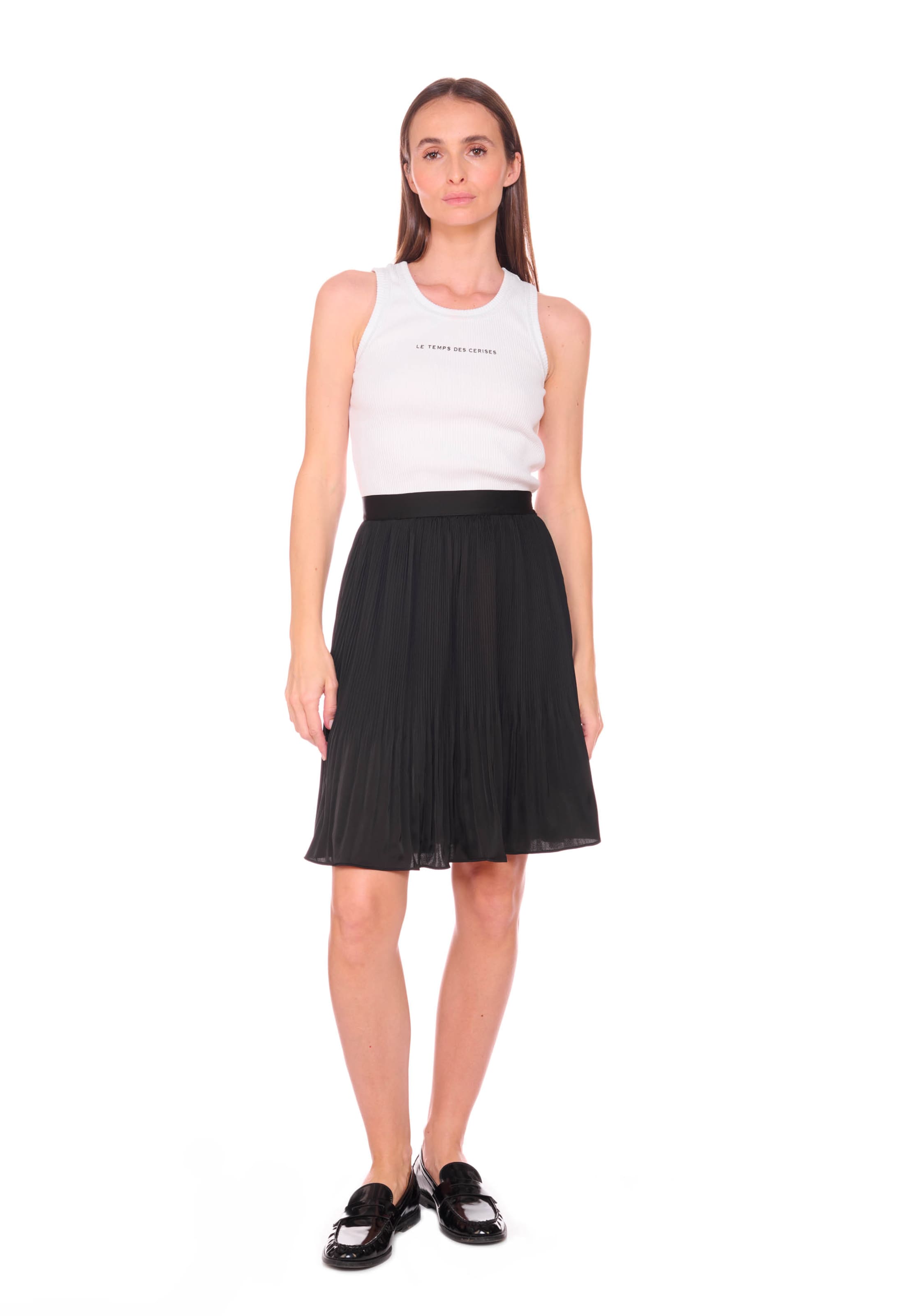 Le Temps Des Cerises Skirt 'Oki' in Black