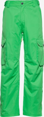 MAUI WOWIE Regular Outdoorhose in Grün: Vorderseite