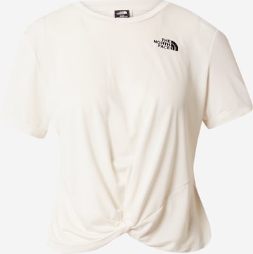 T-shirt fonctionnel 'FOUNDATION' THE NORTH FACE en blanc : devant