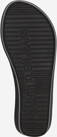 Flip-flops de la Calvin Klein Jeans pe negru