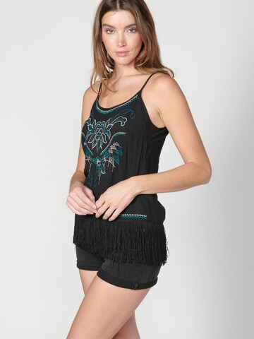 Top di KOROSHI in nero