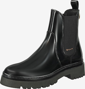 GANT Chelsea boots in Zwart: voorkant