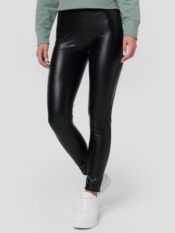 Nur Die Regular Leggings ' Leder-Optik ' in Black