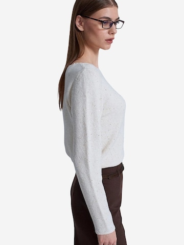 Pull-over 'Pullover' Dilvin en blanc