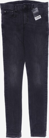H&M Jeans in 30 in Grey: front