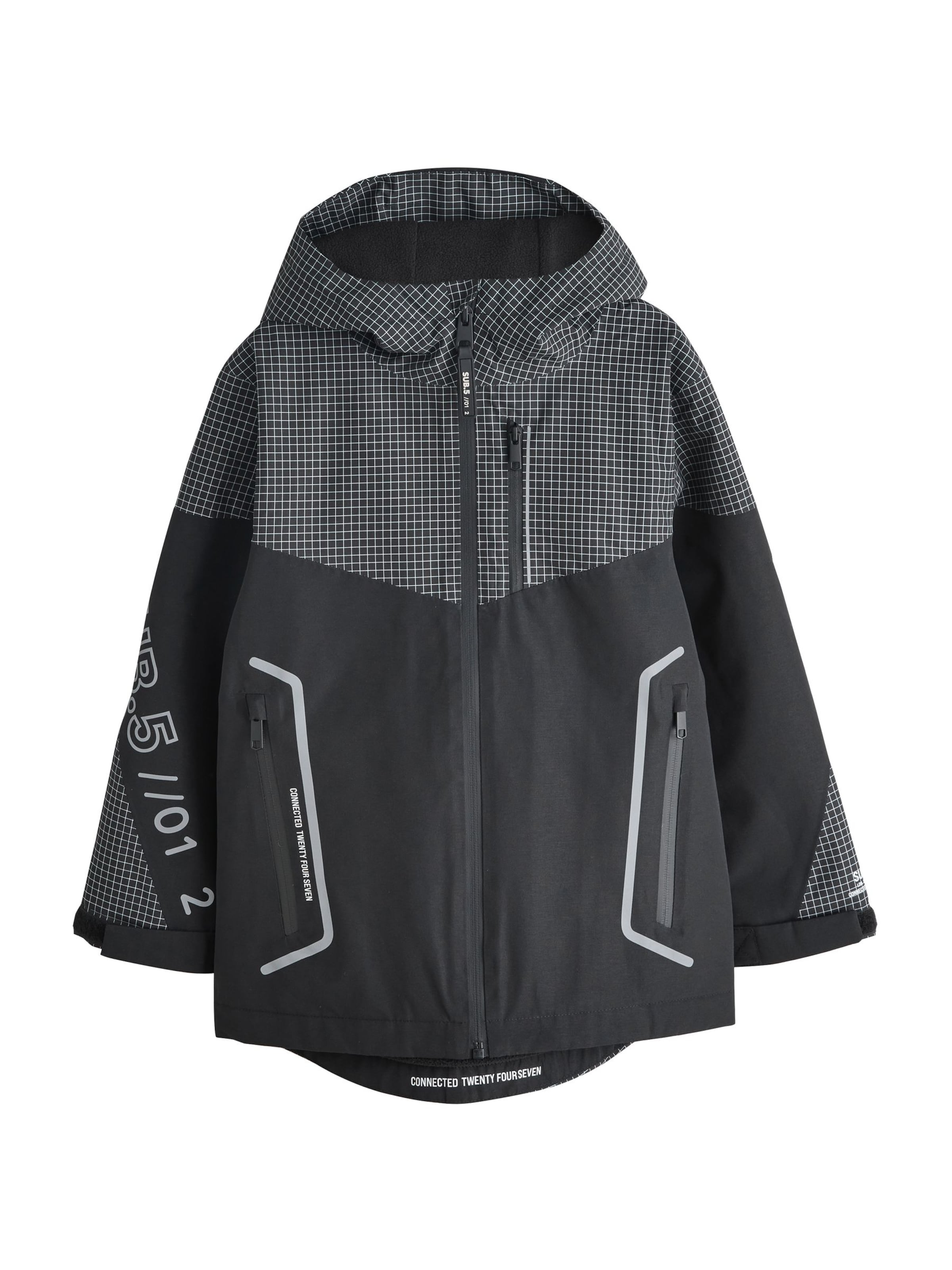 Veste mi-saison Next en noir : devant