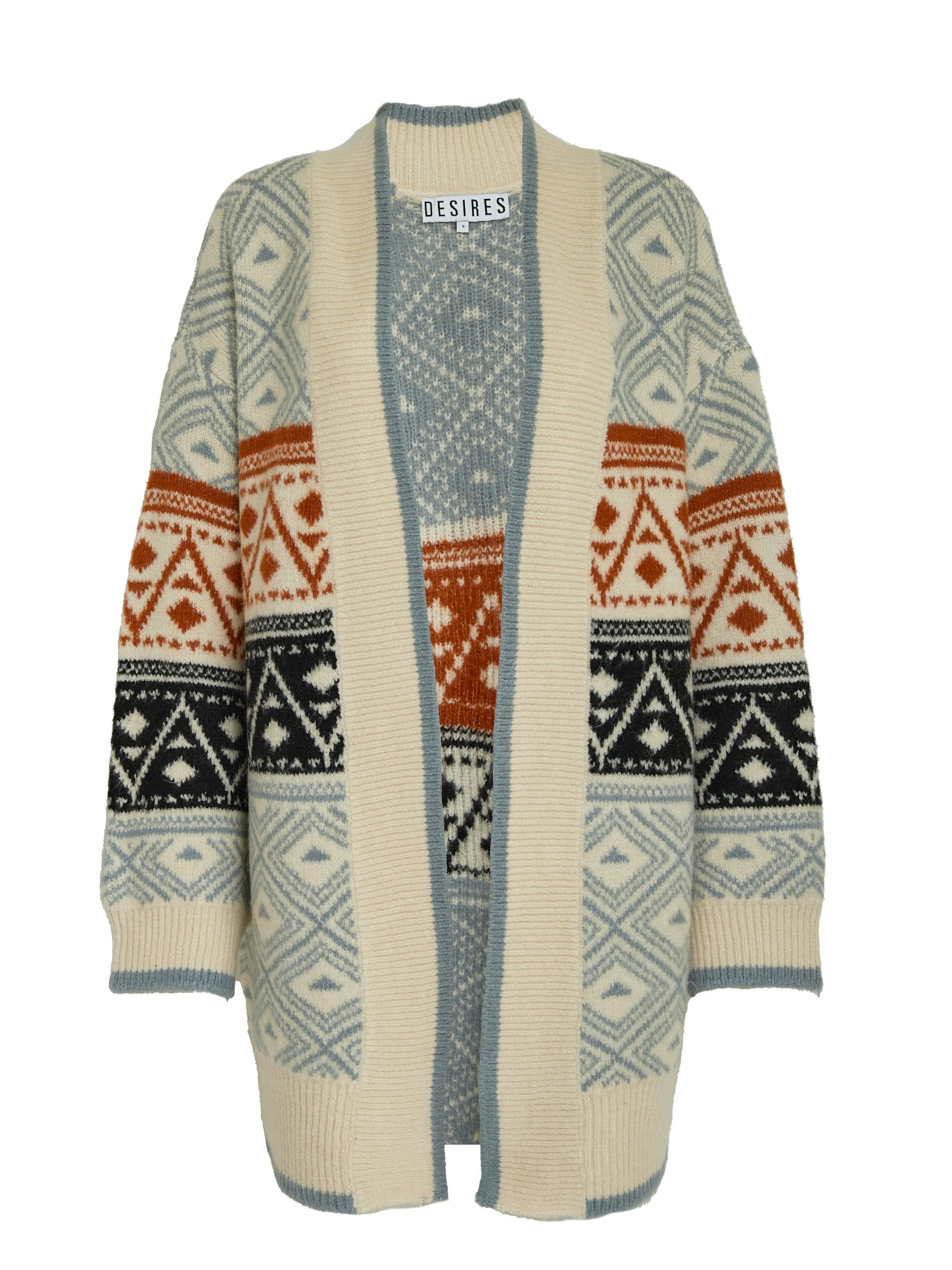 DESIRES - Cárdigan 'DSFija' en gris: frente