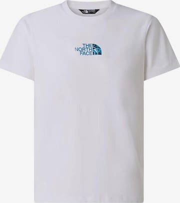 THE NORTH FACE Koszulka 'LIQUID' w kolorze biały: przód