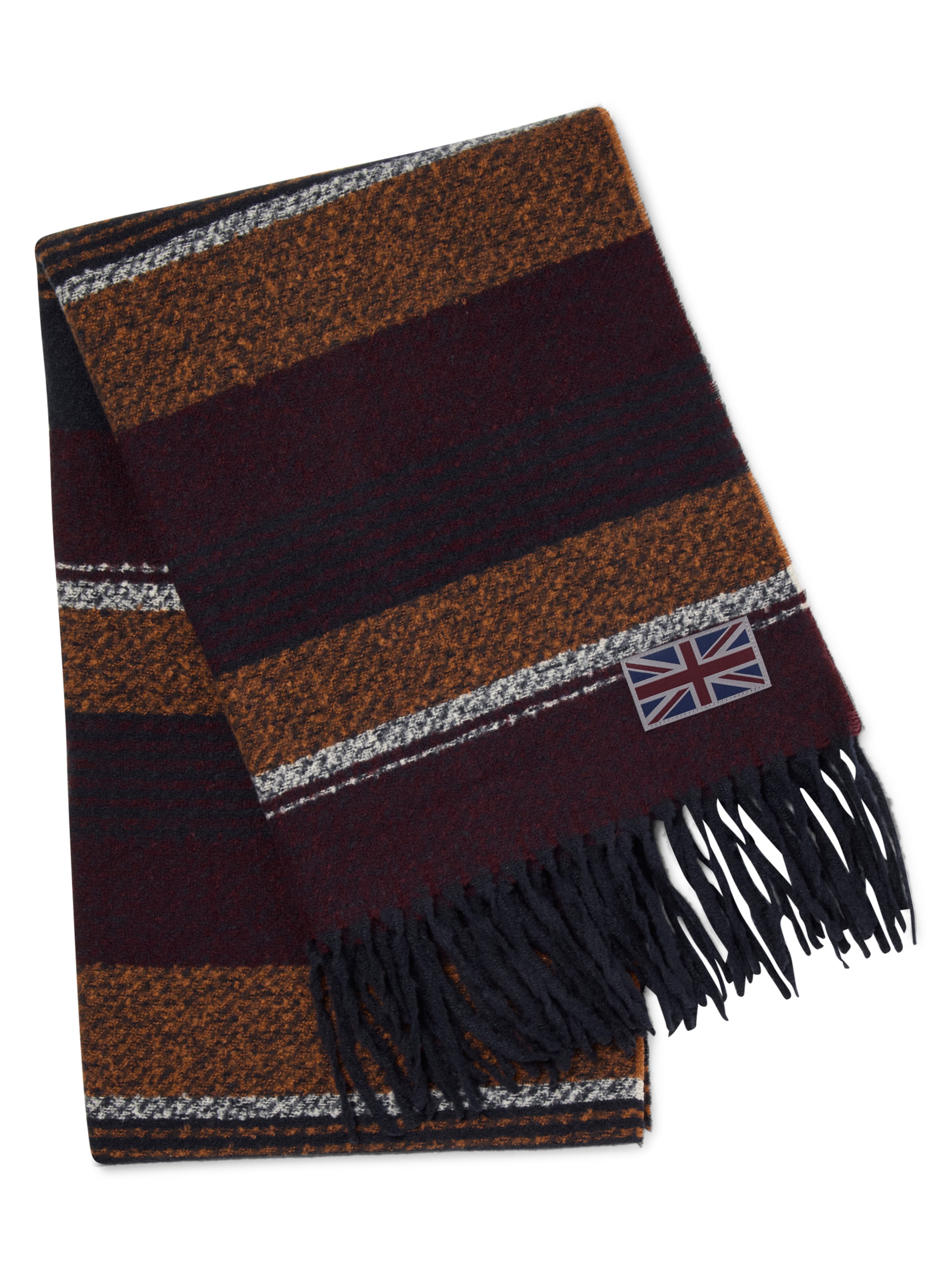 Finshley & Harding London Scarf in Red: front