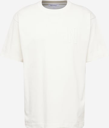 Tricou 'Simon' de la NORSE PROJECTS pe bej: față