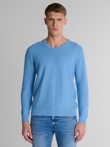 BIG STAR Pullover 'VASONITEX' in Blau: predná strana