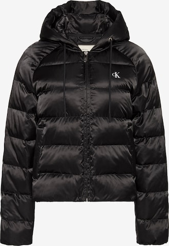 Calvin Klein Jeans Tussenjas in Zwart: voorkant