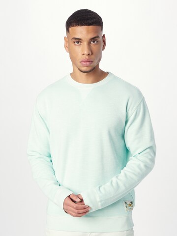 Sweat-shirt SCOTCH & SODA en vert : devant