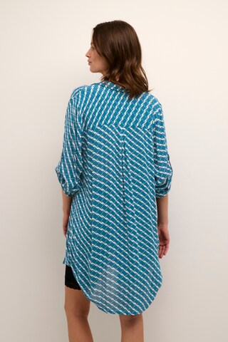 Robe-chemise 'Marita' Kaffe en bleu